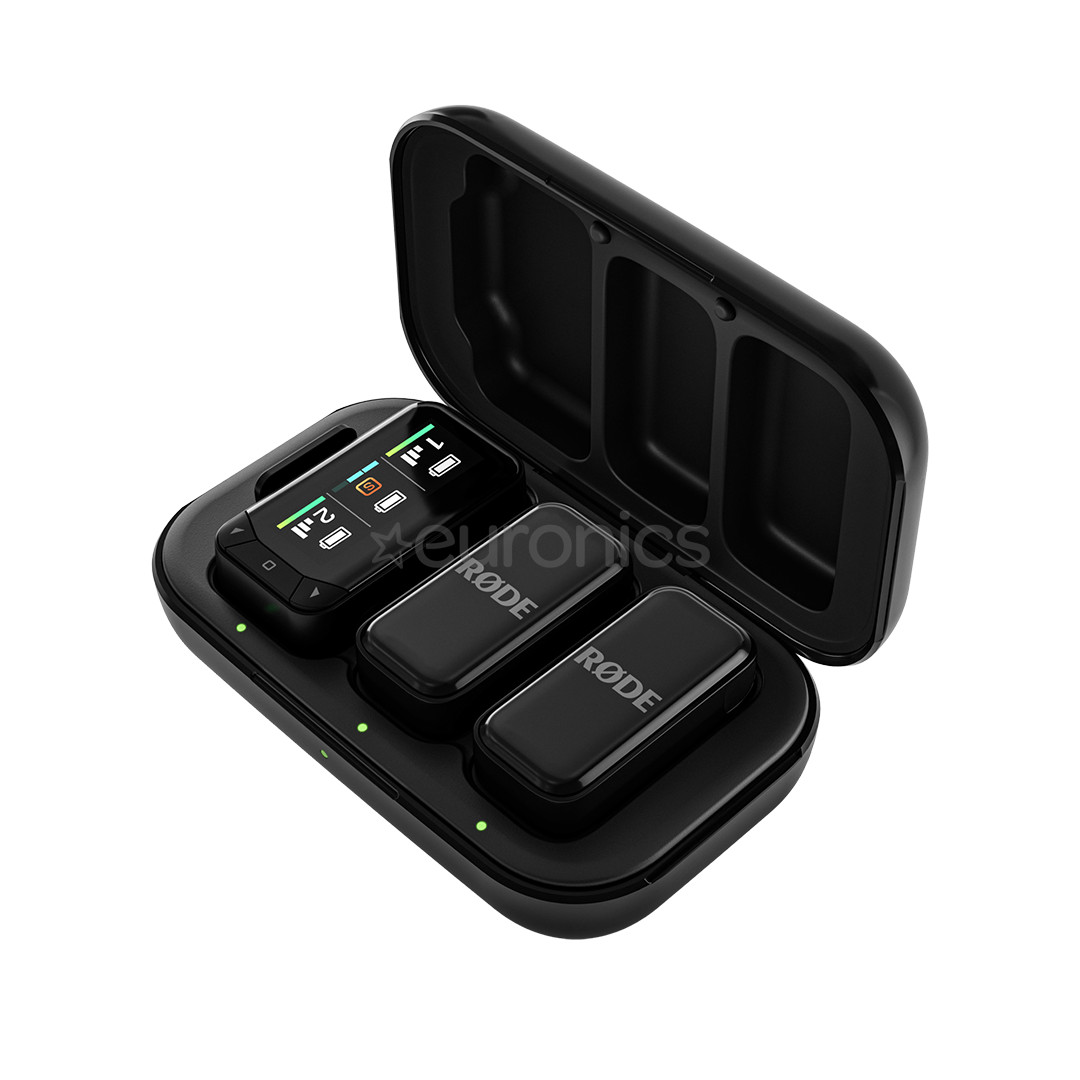 RODE Wireless Micro Camera Kit, USB-C, черный - Беспроводной микрофон