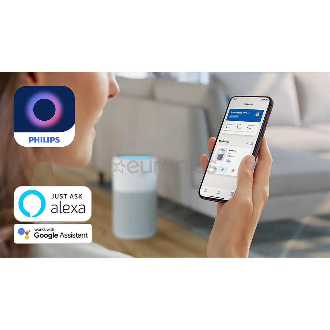 Philips PureProtect Pet 3000 Series, белый - Очиститель воздуха