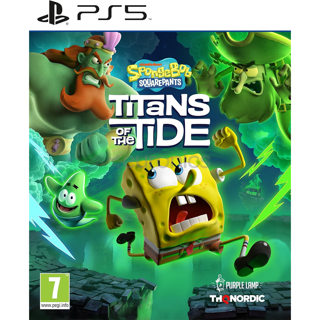 SpongeBob SquarePants: Titans of the Tide, PlayStation 5 - Игра