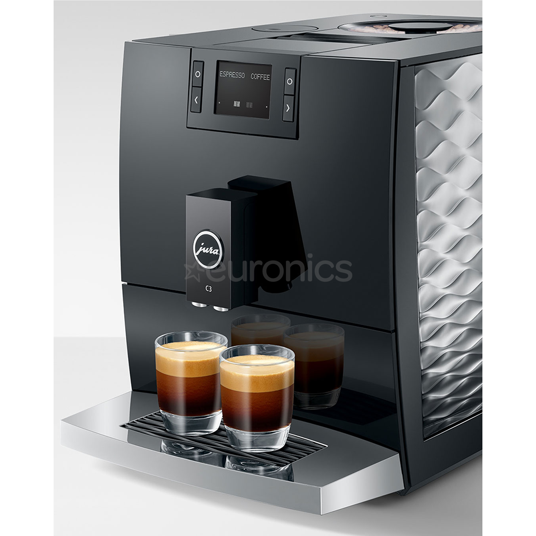 JURA C3, Piano Black, must - Espressomasin