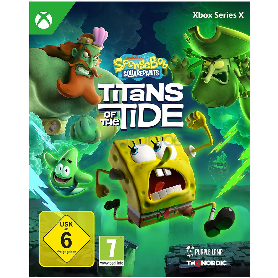 SpongeBob SquarePants: Titans of the Tide, Xbox Series X - Mäng