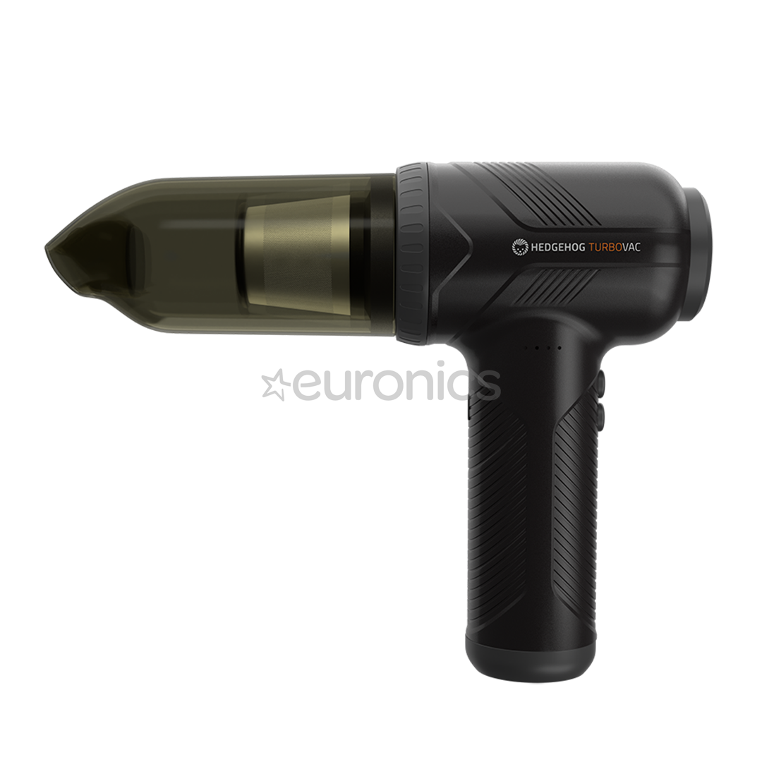 Hedgehog Turbovac, must - Käsitolmuimeja