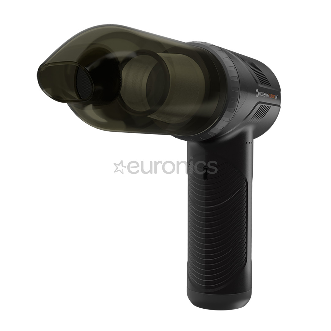 Hedgehog Turbovac, must - Käsitolmuimeja