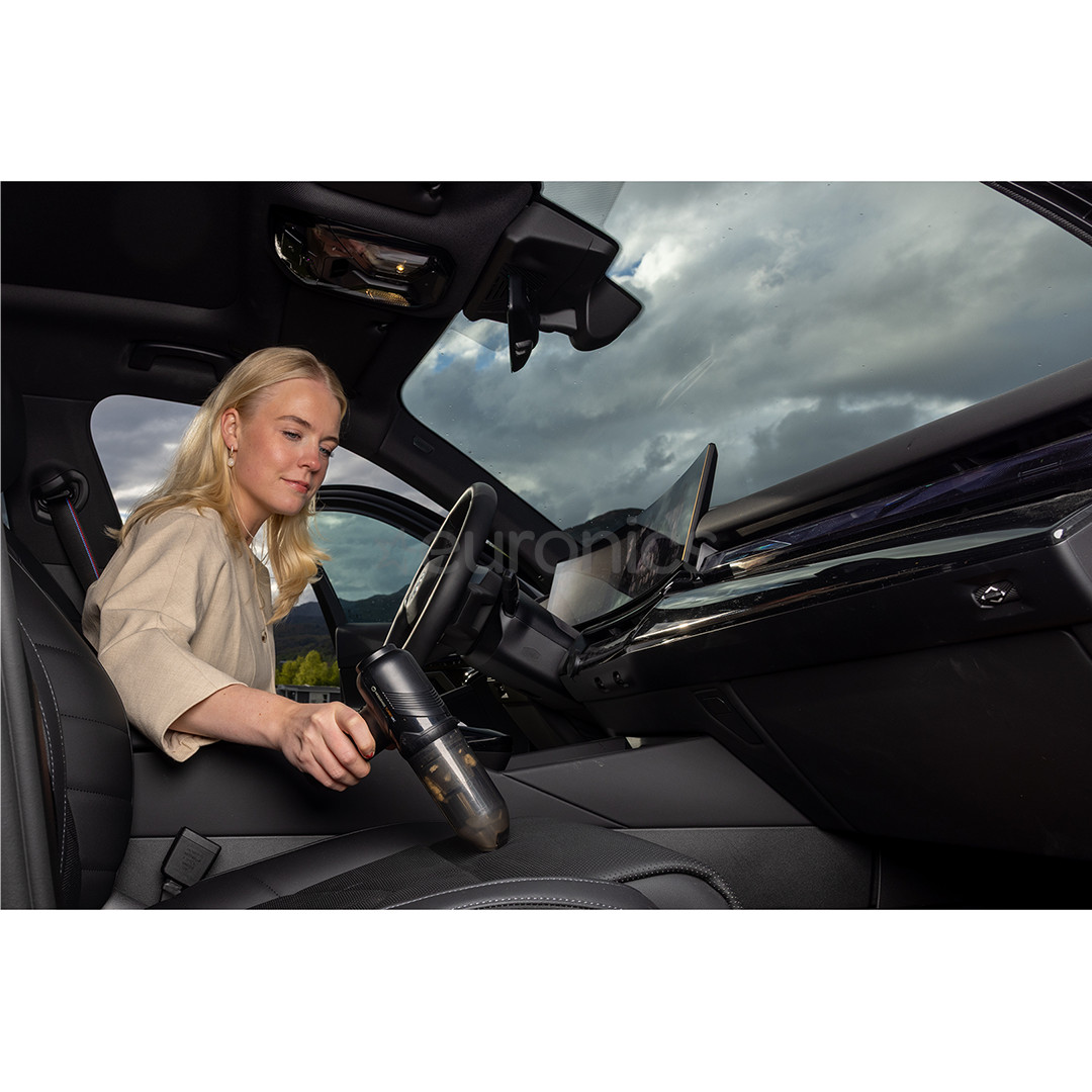 Hedgehog Turbovac, must - Käsitolmuimeja