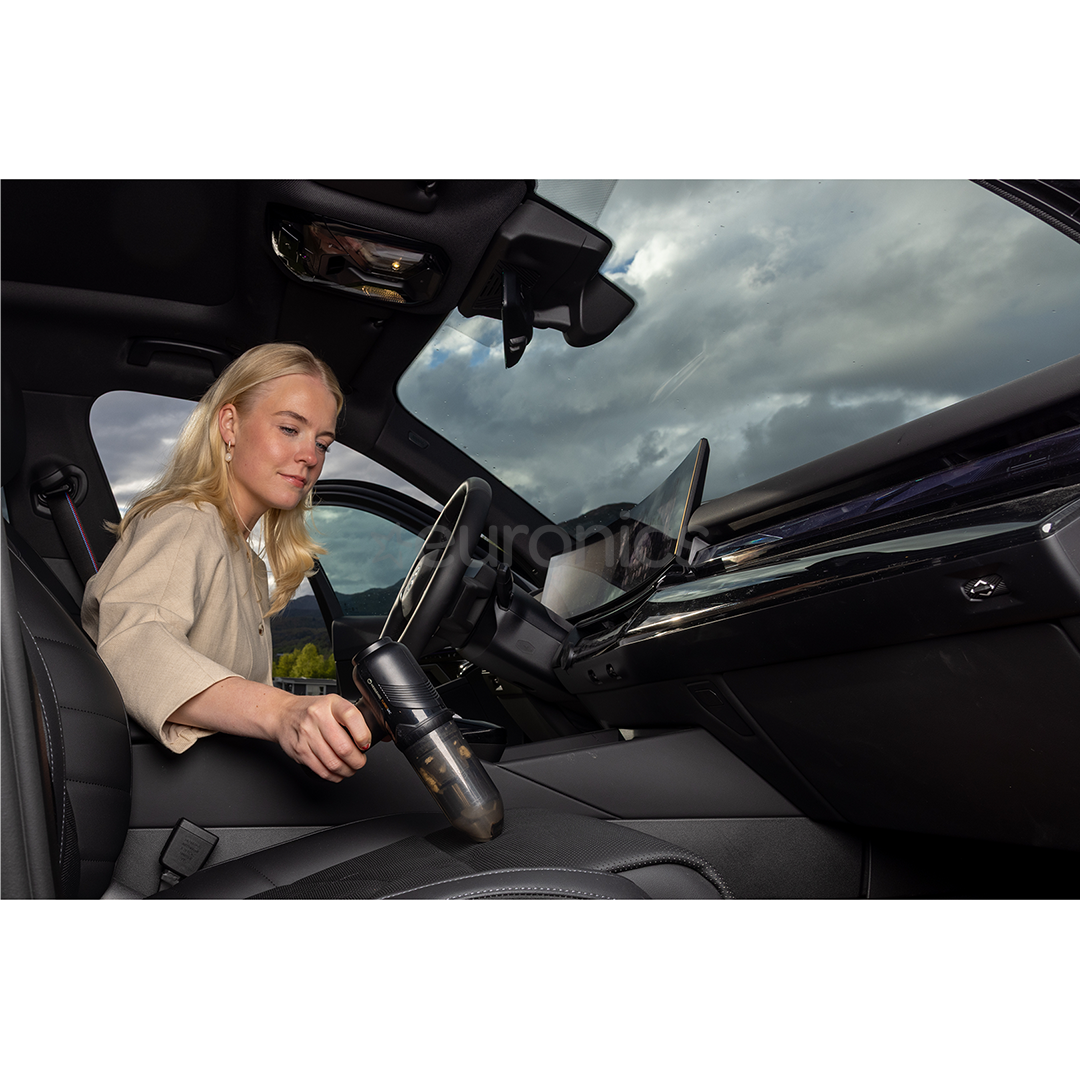 Hedgehog Turbovac, must - Käsitolmuimeja