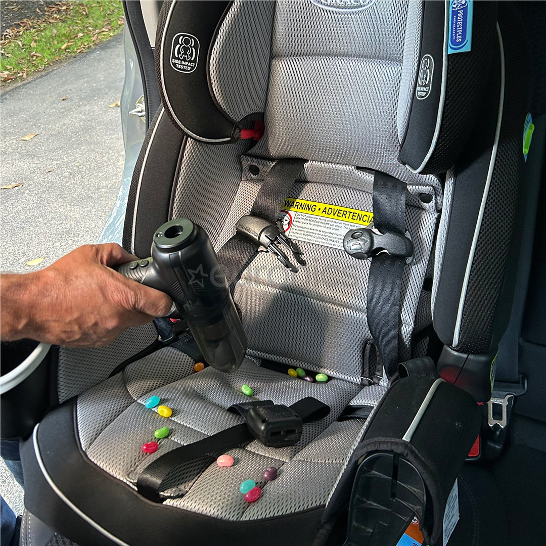 Hedgehog Turbovac, must - Käsitolmuimeja