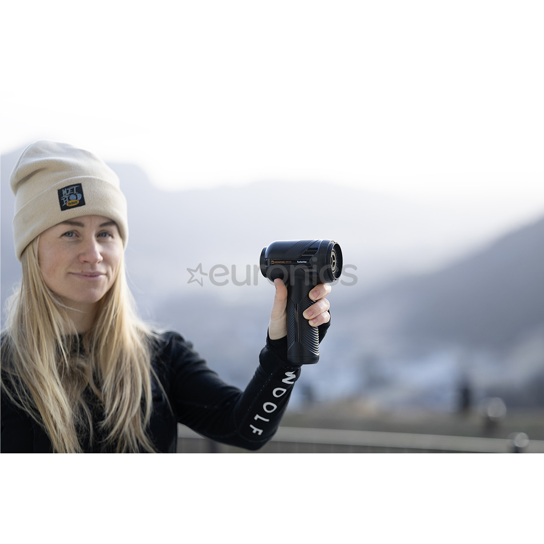 Hedgehog Turbovac, must - Käsitolmuimeja