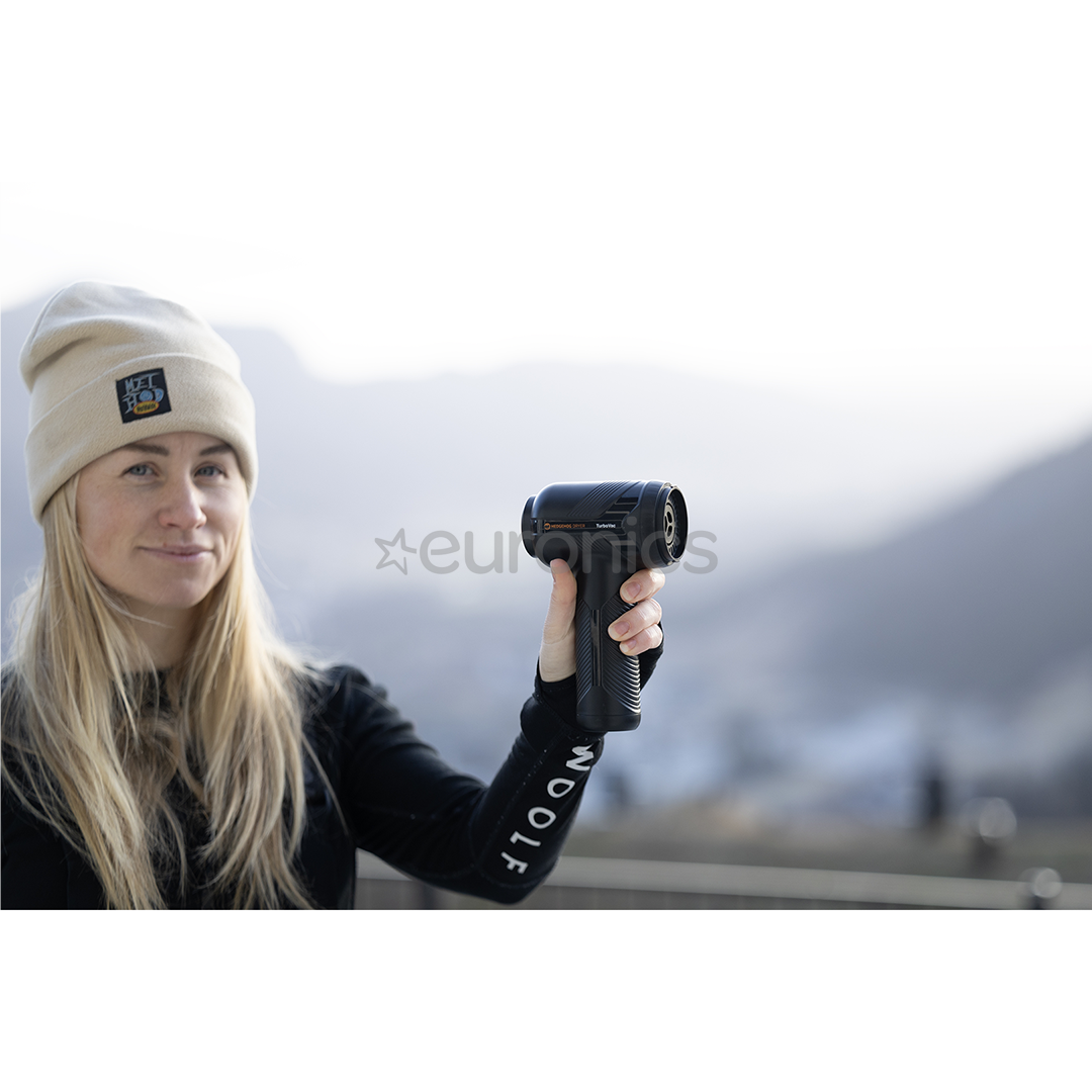 Hedgehog Turbovac, must - Käsitolmuimeja