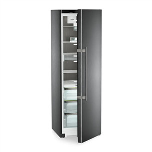 Liebherr Prime BioFresh, 387 L, kõrgus 186 cm, must roostevaba teras - Jahekapp