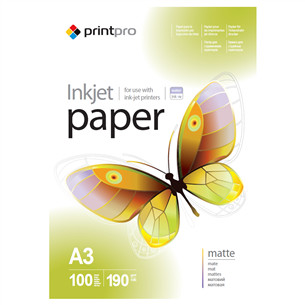 ColorWay PrintPro Matte, A3, 100, tk - Fotopaber PME190100A3