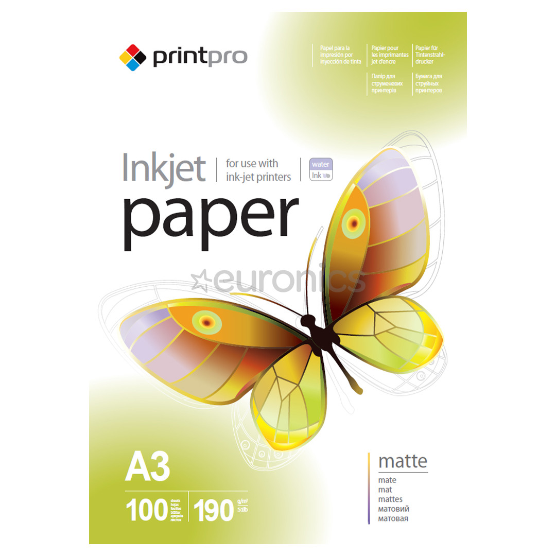 ColorWay PrintPro Matte, A3, 100 pc - Photo paper