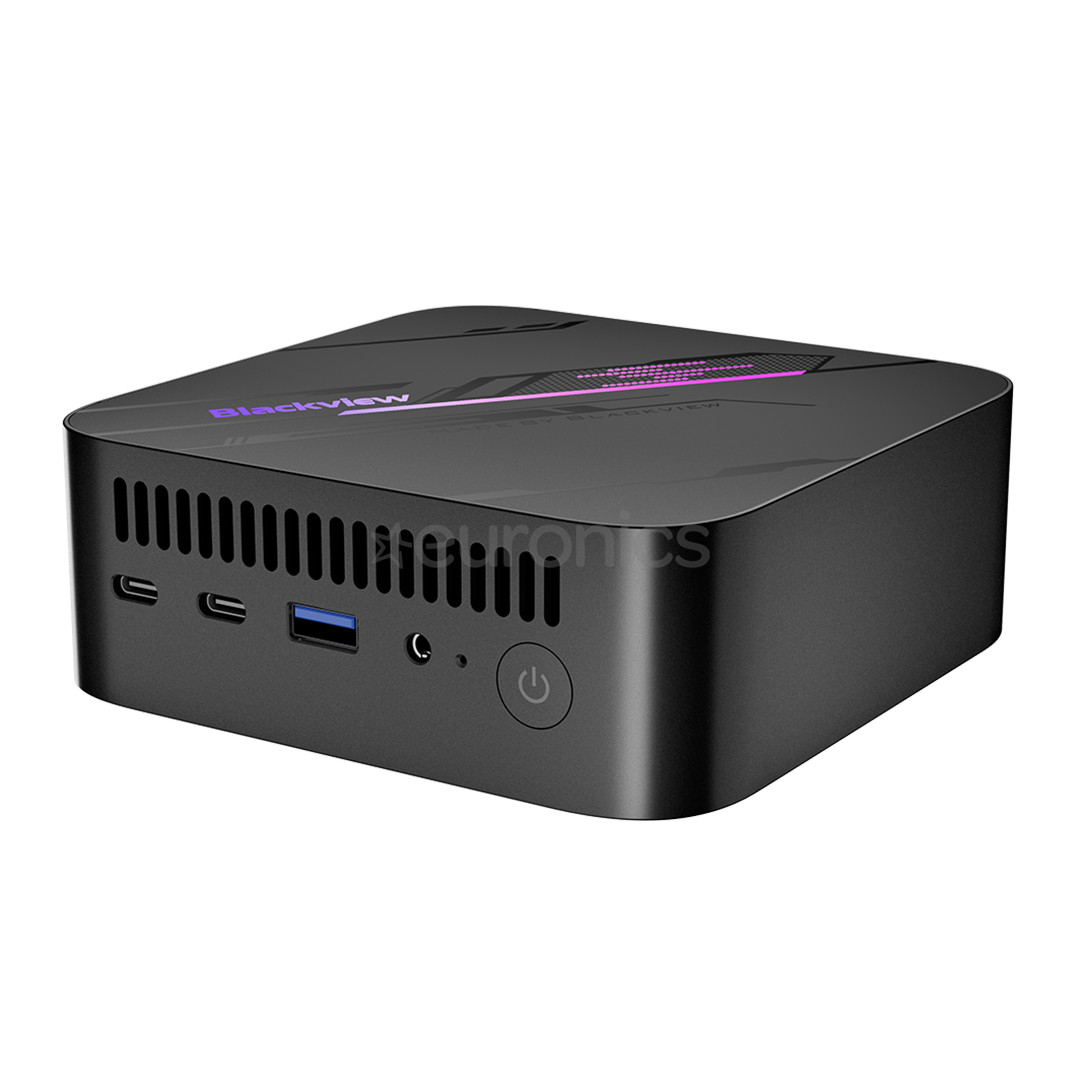 BlackView MP100, Ryzen 5, 16 GB, 512 GB, W11P, grey - Desktop PC