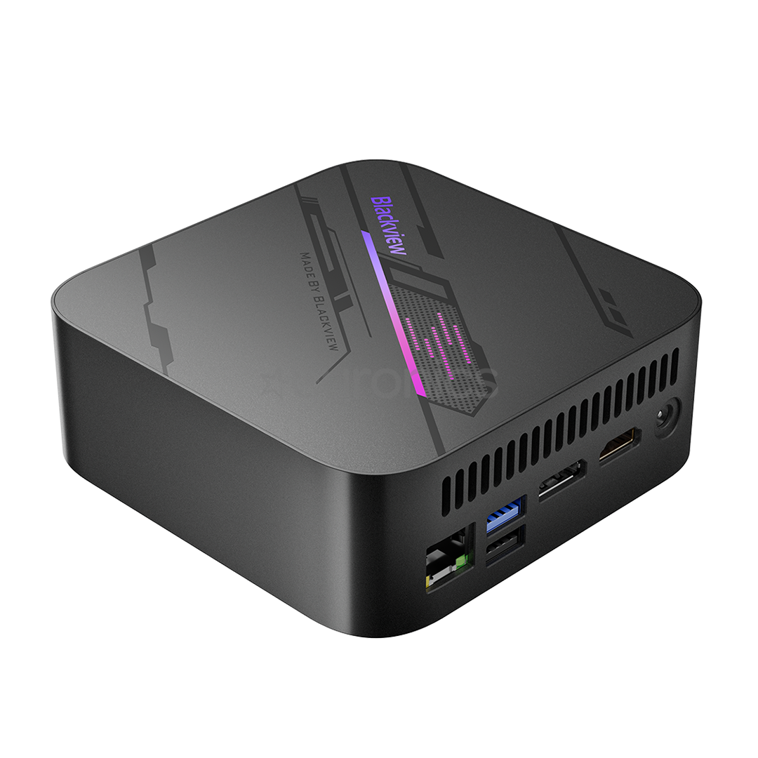 BlackView MP100, Ryzen 5, 16 GB, 512 GB, W11P, grey - Desktop PC