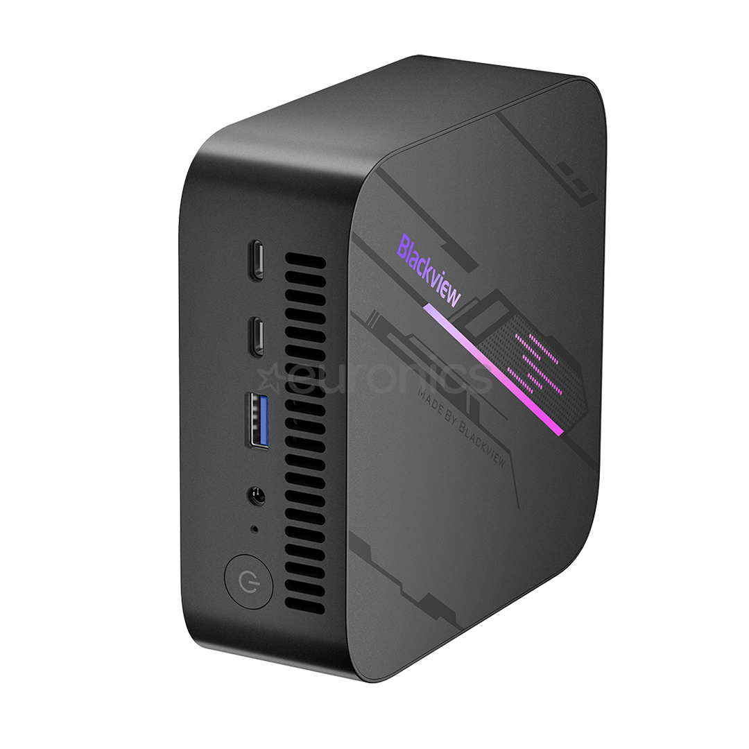 BlackView MP100, Ryzen 5, 16 GB, 512 GB, W11P, grey - Desktop PC