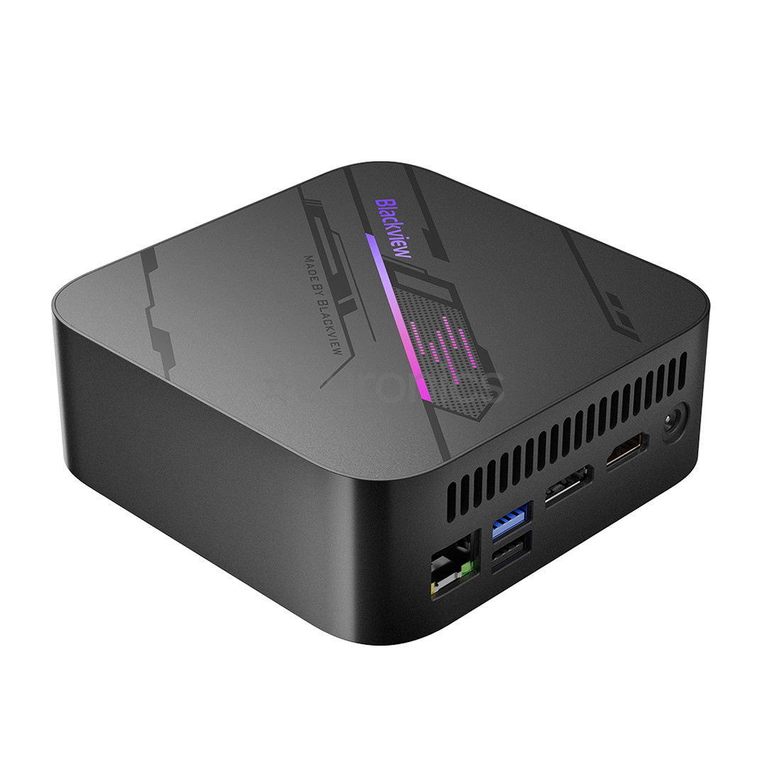 BlackView MP100, Ryzen 5, 32 GB, 1 TB, W11P, grey - Desktop PC