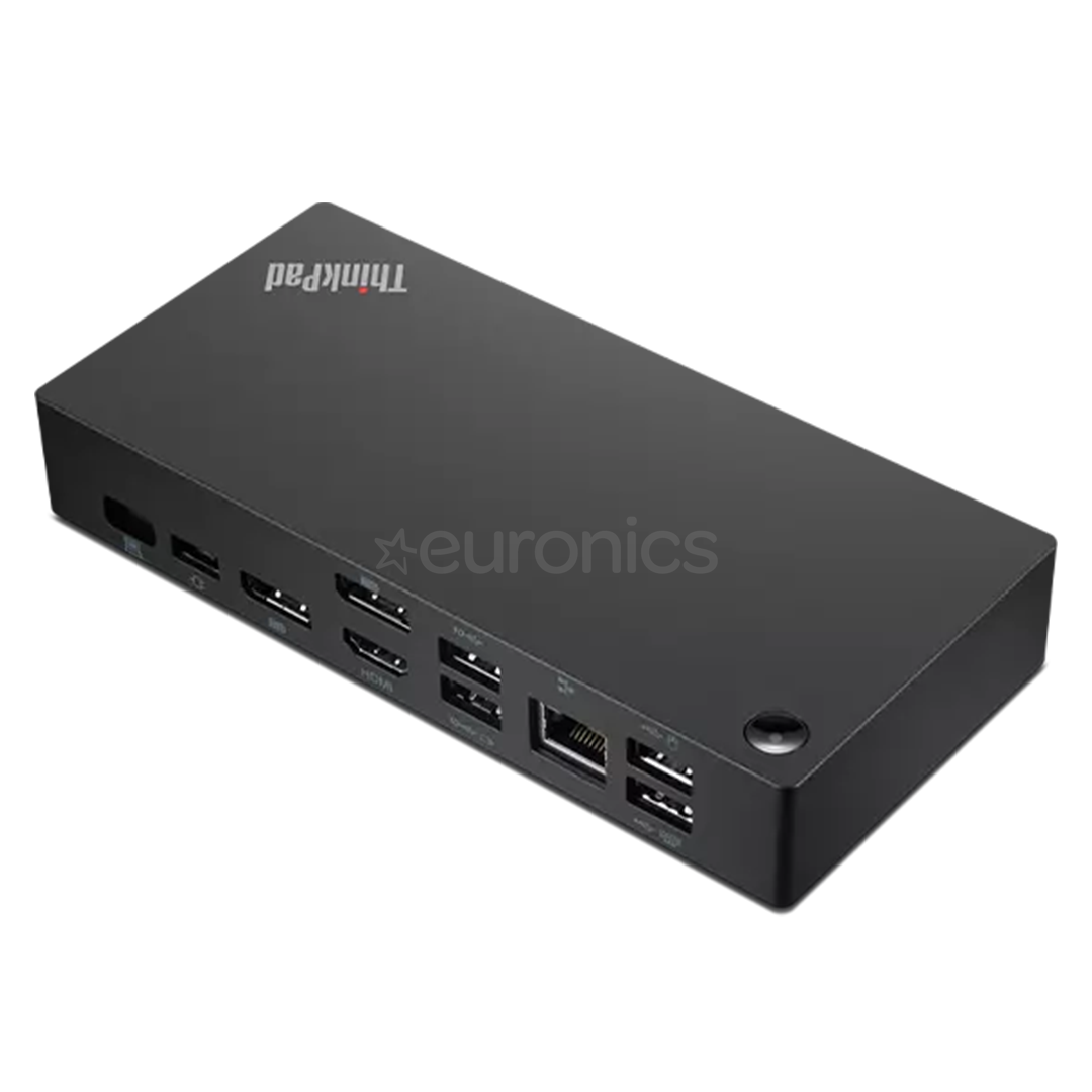 Lenovo ThinkPad Universal USB-C Dock, black - Notebook dock