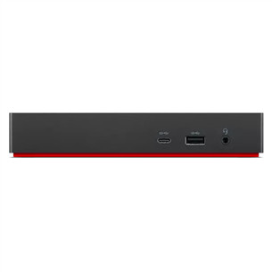 Lenovo ThinkPad Universal USB-C Dock, must - Sülearvuti dokk