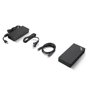Lenovo ThinkPad Universal USB-C Dock, black - Notebook dock