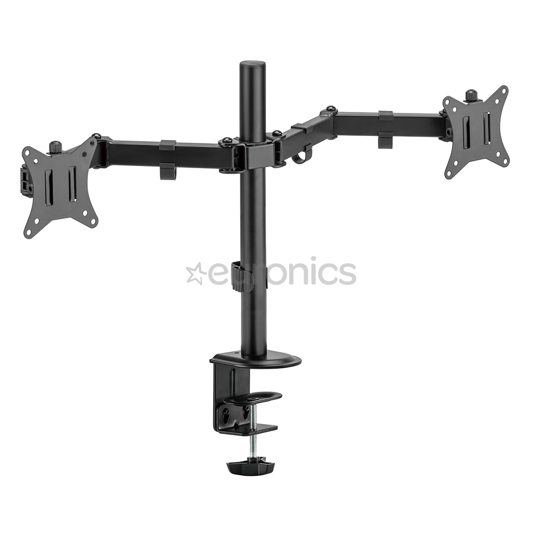 Deltaco Dual Desk Mount, 13-32'', черный - Крепление для монитора
