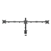 Deltaco Triple Desk Mount, 13-27'', черный - Крепление для монитора