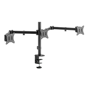 Deltaco Triple Desk Mount, 13-27'', черный - Крепление для монитора