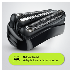 Braun Series 3 Shave & Style, Wet & Dry, blue - Shaver