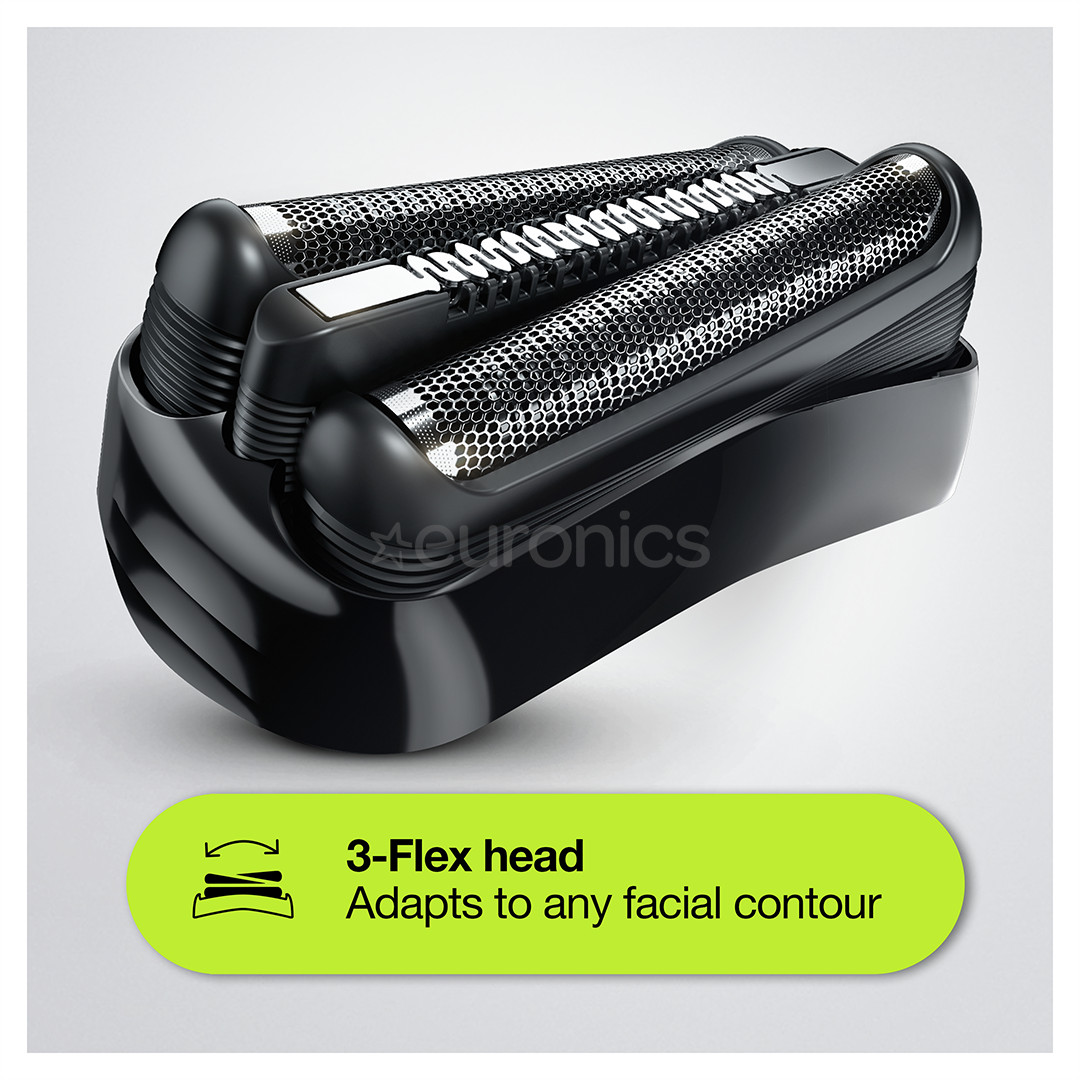 Braun Series 3 Shave & Style, Wet & Dry, синий - Бритва