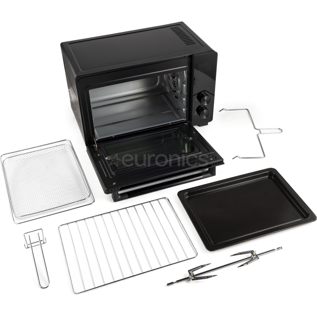 Hisense, 30 л, 1800 Вт, черный - Мини-духовка