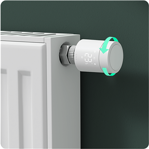Aqara Radiator Thermostat W600, valge - Nutikas radiaatori termostaat