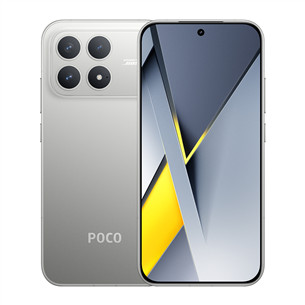 POCO F8 Pro, 512 ГБ, серебристый - Смартфон MZB0M4TEU