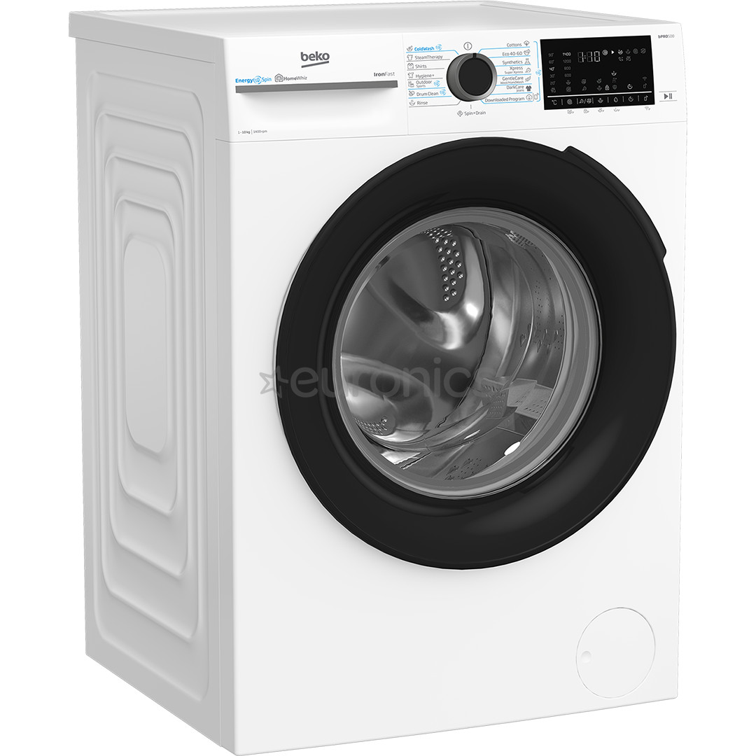 Beko, 10 kg, sügavus 58 cm, 1400 p/min - Eestlaetav pesumasin