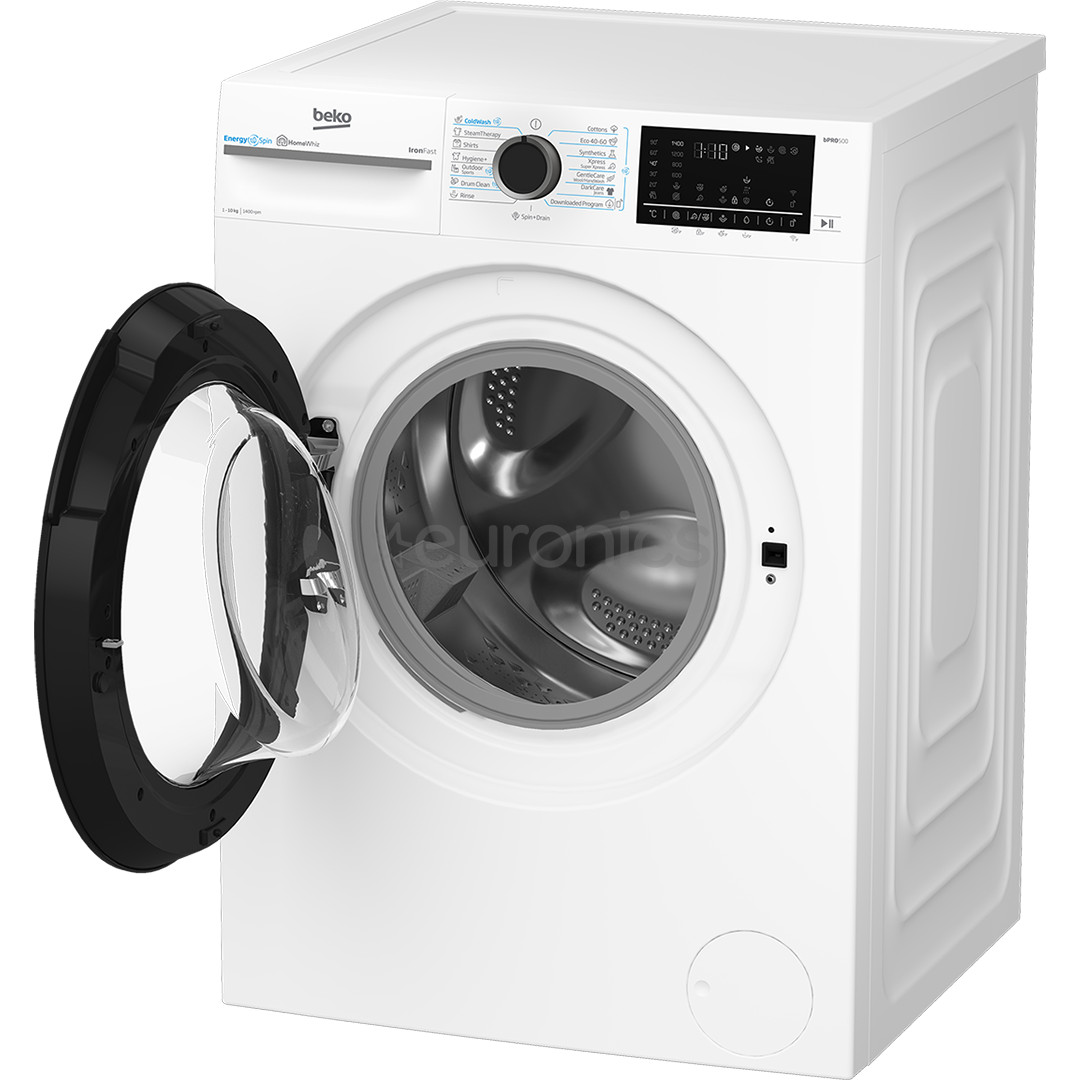 Beko, 10 kg, sügavus 58 cm, 1400 p/min - Eestlaetav pesumasin