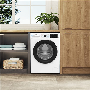 Beko, 10 kg, sügavus 58 cm, 1400 p/min - Eestlaetav pesumasin