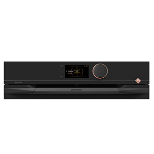 De Dietrich, pürolüütiline puhastus, 73 L, must - Integreeritav ahi