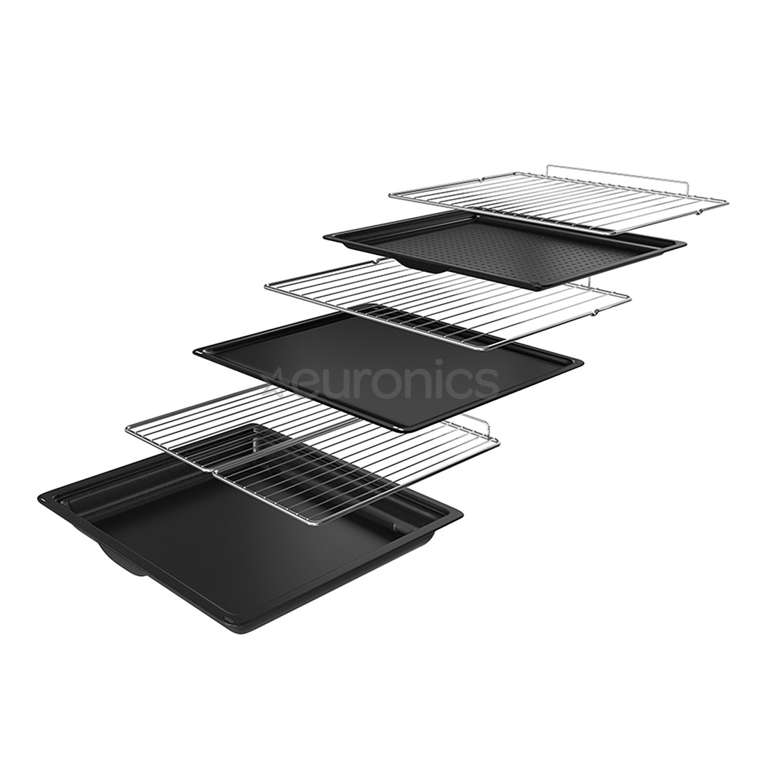 De Dietrich, pürolüütiline puhastus, 73 L, must - Integreeritav ahi