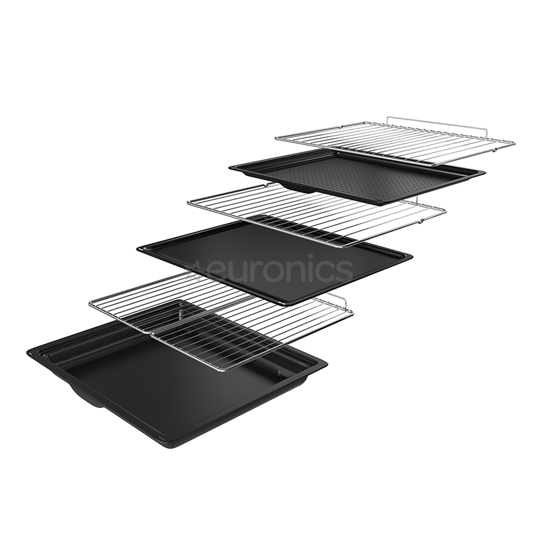 De Dietrich, pürolüütiline puhastus, 73 L, must - Integreeritav ahi