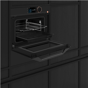 De Dietrich, 40 L, black - Built-in microwave oven with grill