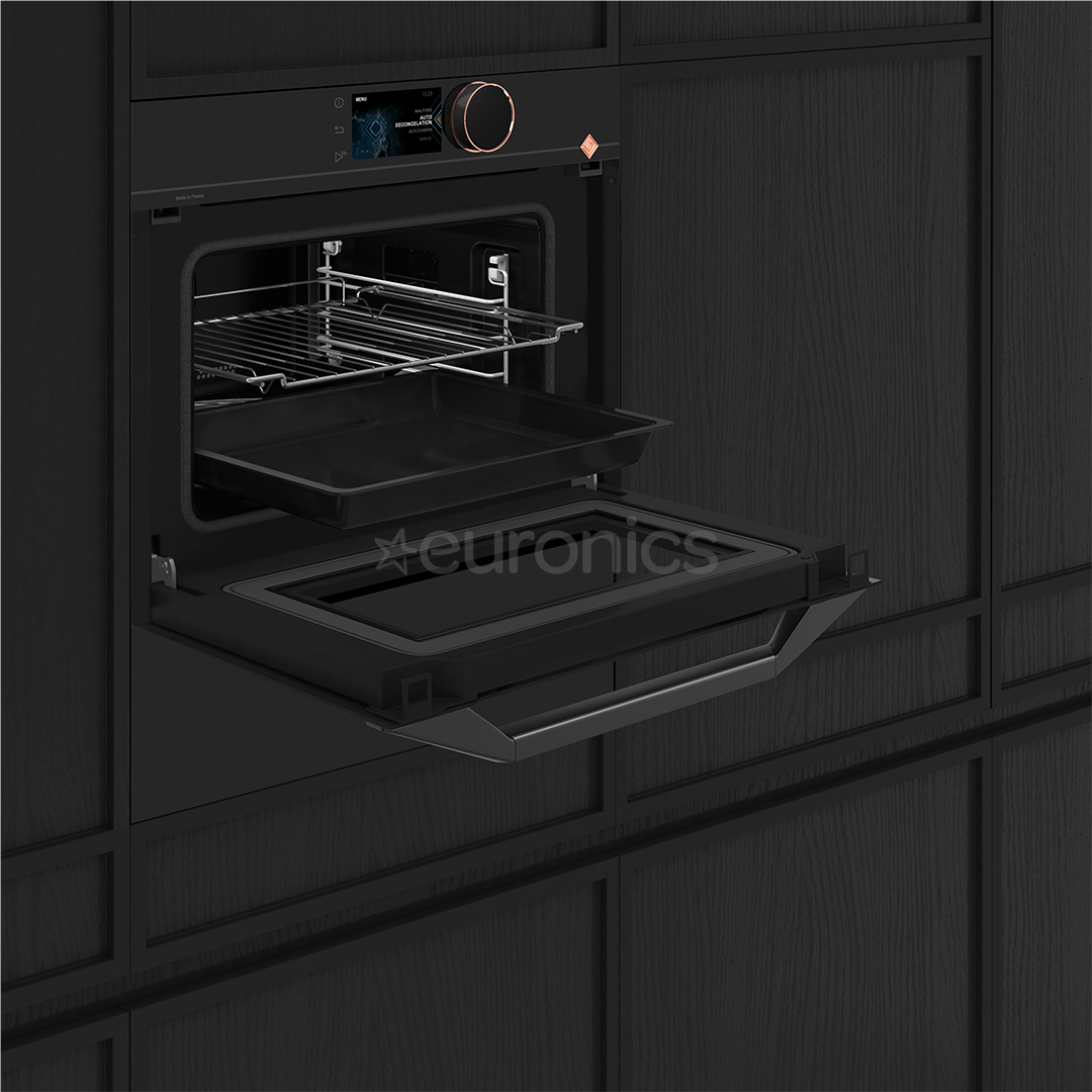 De Dietrich, 40 L, black - Built-in microwave oven with grill