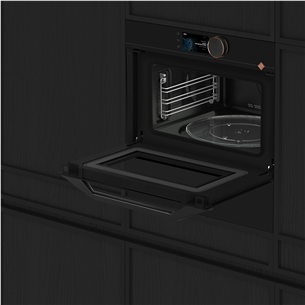 De Dietrich, 40 L, black - Built-in microwave oven with grill