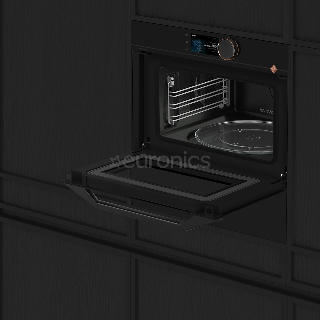 De Dietrich, 40 L, black - Built-in microwave oven with grill