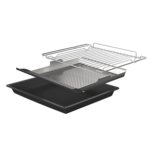 De Dietrich, pürolüütiline puhastus, 40 L, must - Integreeritav kompaktahi