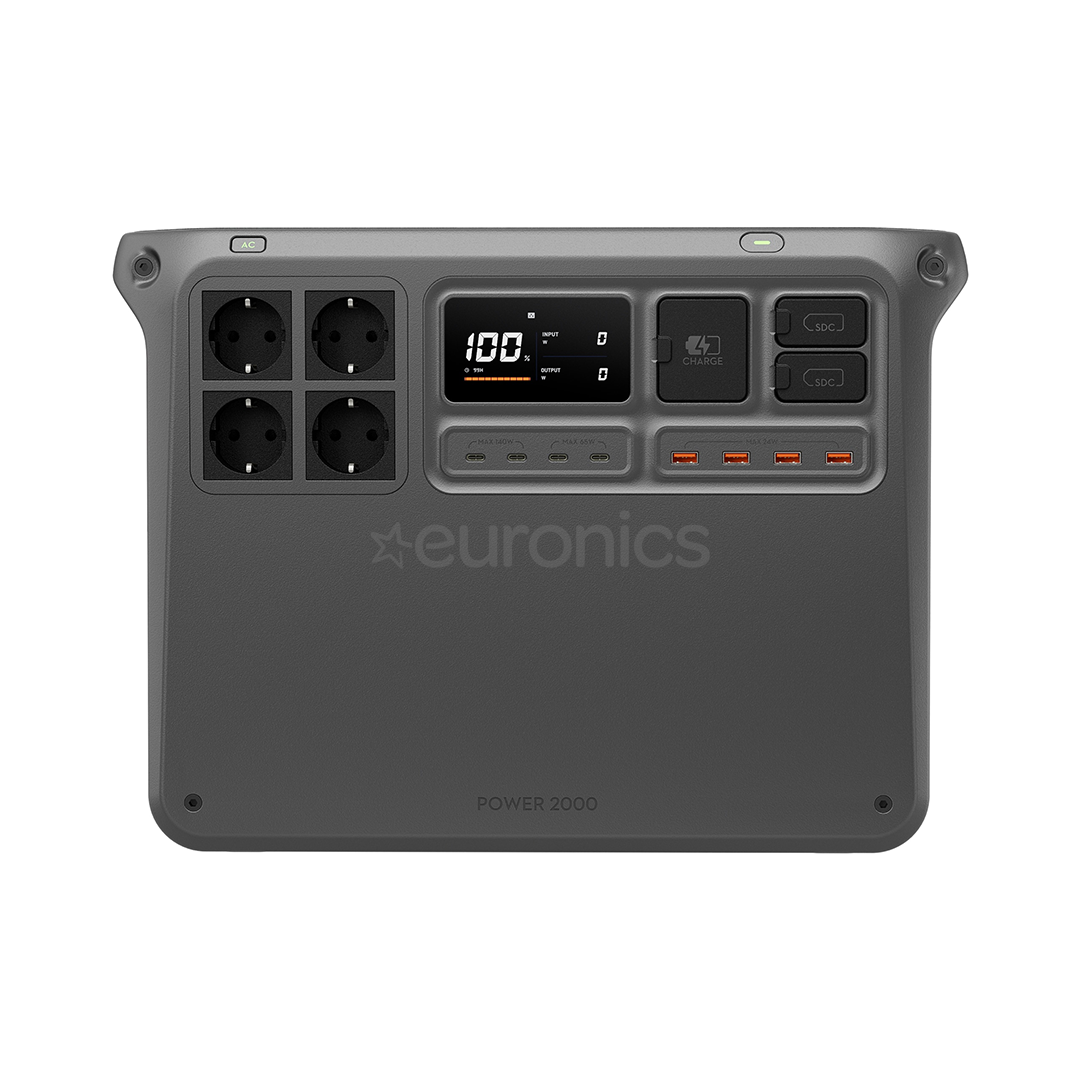 Dji Power 2000, 2048 Wh, gray - Power bank