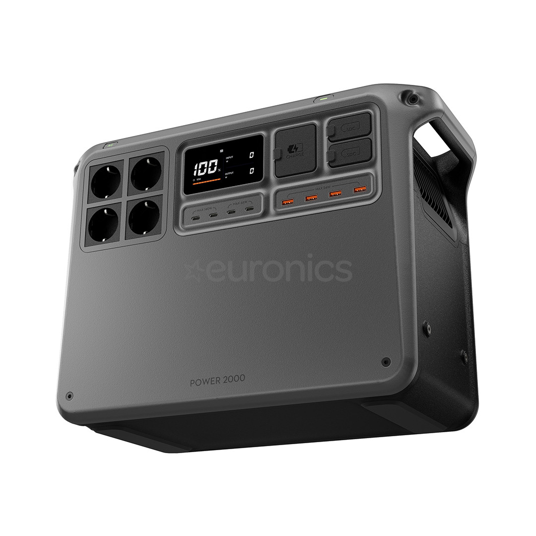 Dji Power 2000, 2048 Wh, gray - Power bank
