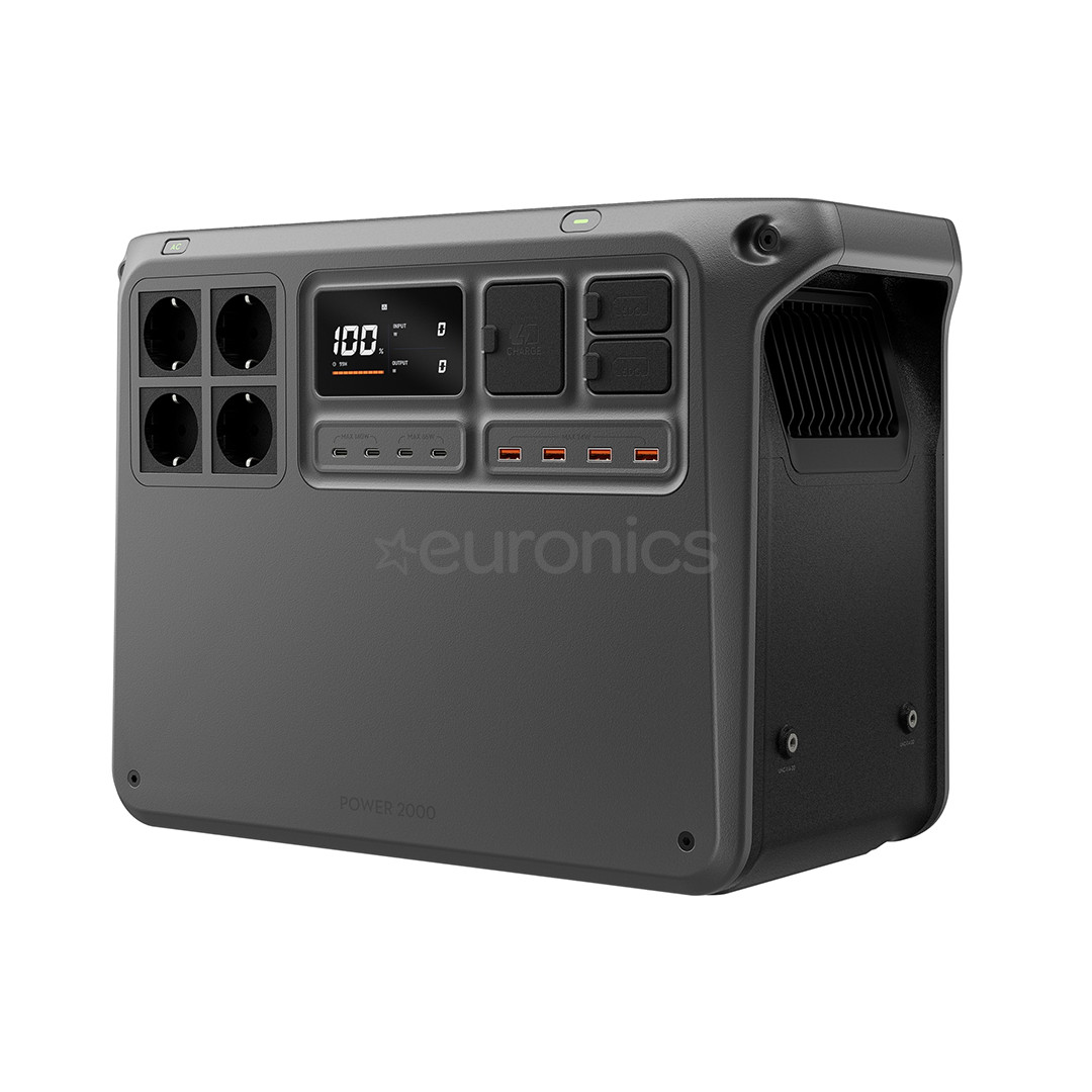 Dji Power 2000, 2048 Wh, gray - Power bank