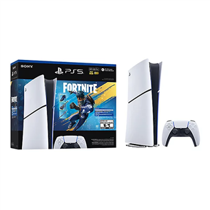 Sony PlayStation 5 Slim Digital Fortnite Flowering Chaos Bundle  825 ГБ, белый - Консоль 711719020769