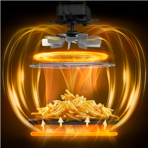 Tefal Easy Fry XL Surface, 2200 Вт, 4 л, темно-серый - Аэрогриль