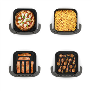 Tefal Easy Fry XL Surface, 2200 Вт, 4 л, темно-серый - Аэрогриль