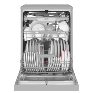 Hansa, 14 комплектов посуды, ширина 60 см, нерж. сталь - Отдельностоящая посудомоечная машина