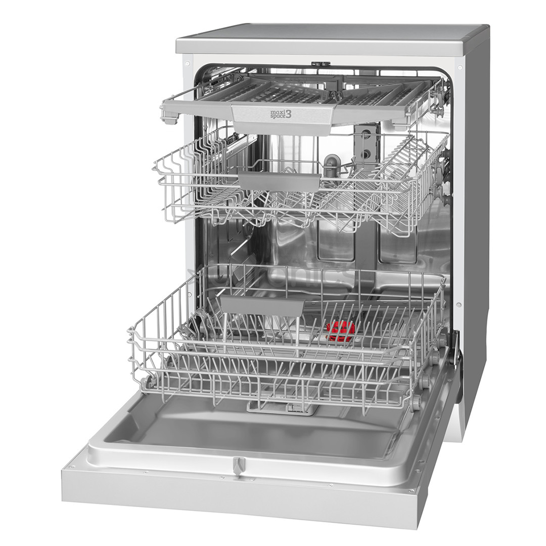 Hansa, 14 комплектов посуды, ширина 60 см, нерж. сталь - Отдельностоящая посудомоечная машина