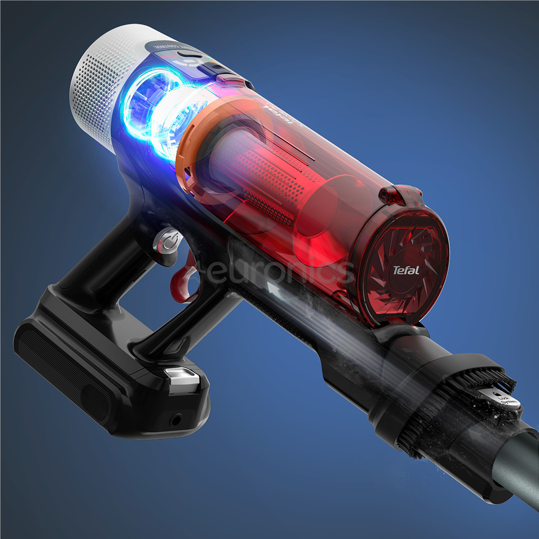 Tefal X-Force Flex 9.60 Complete, красный/серый - Беспроводной пылесос